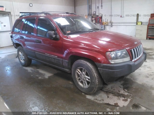 1J4GW48S04C351550 - 2004 JEEP GRAND CHEROKEE LAREDO/COLUMBIA/FREEDOM MAROON photo 1