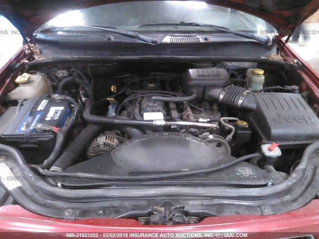 1J4GW48S04C351550 - 2004 JEEP GRAND CHEROKEE LAREDO/COLUMBIA/FREEDOM 栗色 照片 10