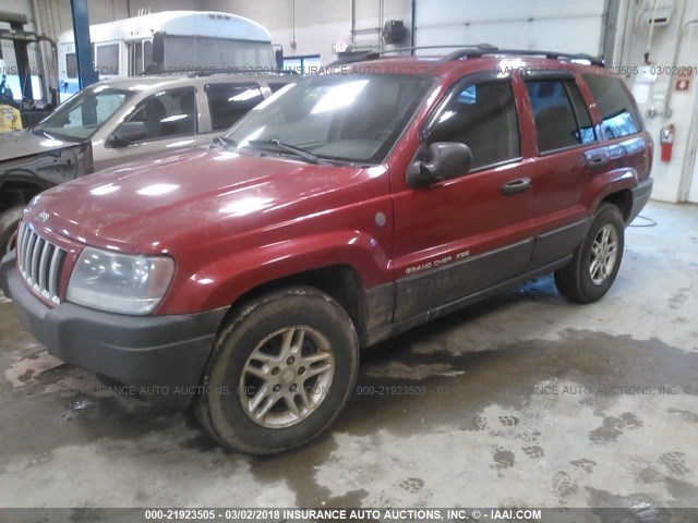 1J4GW48S04C351550 - 2004 JEEP GRAND CHEROKEE LAREDO/COLUMBIA/FREEDOM 栗色 照片 2