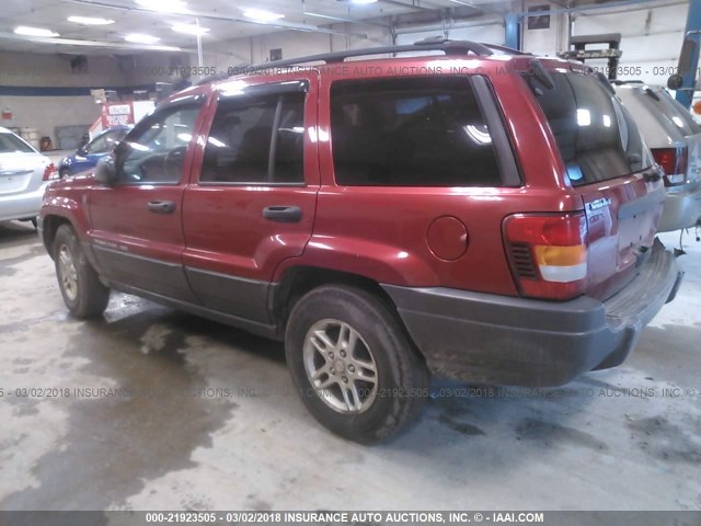 1J4GW48S04C351550 - 2004 JEEP GRAND CHEROKEE LAREDO/COLUMBIA/FREEDOM 栗色 照片 3