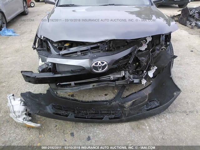 4T1BF3EK2BU217088 - 2011 TOYOTA CAMRY SE/LE/XLE GRAY photo 6