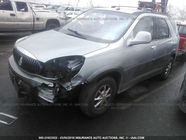 3G5DA03E74S500328 - 2004 BUICK RENDEZVOUS CX/CXL SILVER photo 2