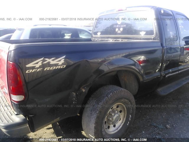 1FTNX21S3YED37631 - 2000 FORD F250 SUPER DUTY BLACK photo 6