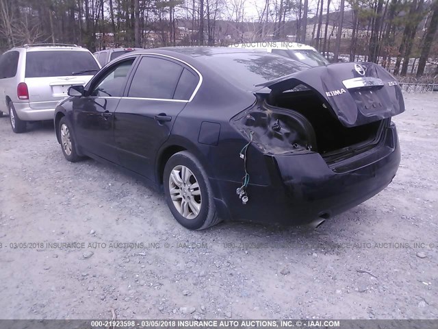1N4AL2AP4BC143494 - 2011 NISSAN ALTIMA S 黑色 照片 3
