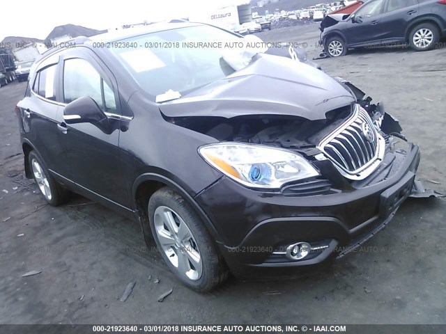 KL4CJFSB9FB131432 - 2015 BUICK ENCORE CONVENIENCE 勃艮第红 照片 1