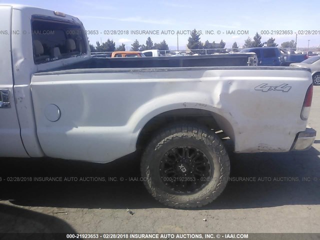 1FTWW31R38EB03693 - 2008 FORD F350 SRW SUPER DUTY WHITE photo 8