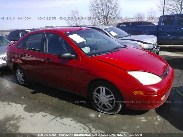 1FAFP34361W288459 - 2001 FORD FOCUS SE/SE SPORT RED photo 1