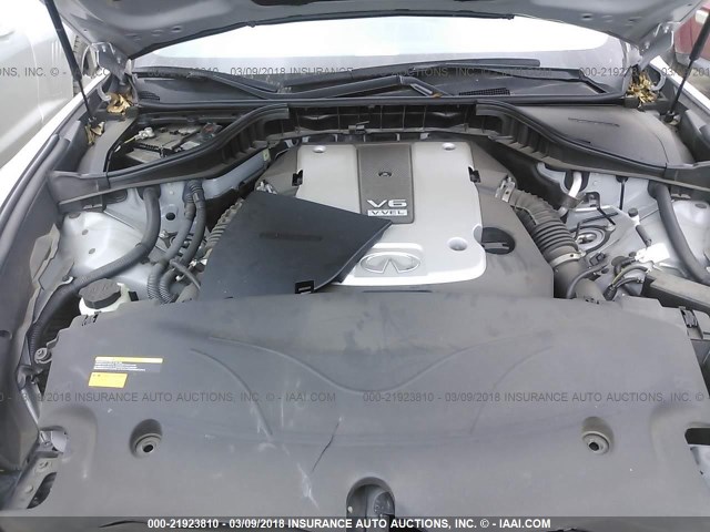 JN1BY1AP6DM512169 - 2013 INFINITI M37 SILVER photo 10