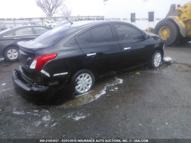 3N1CN7AP8GL884336 - 2016 NISSAN VERSA S/S PLUS/SV/SL BLACK photo 4