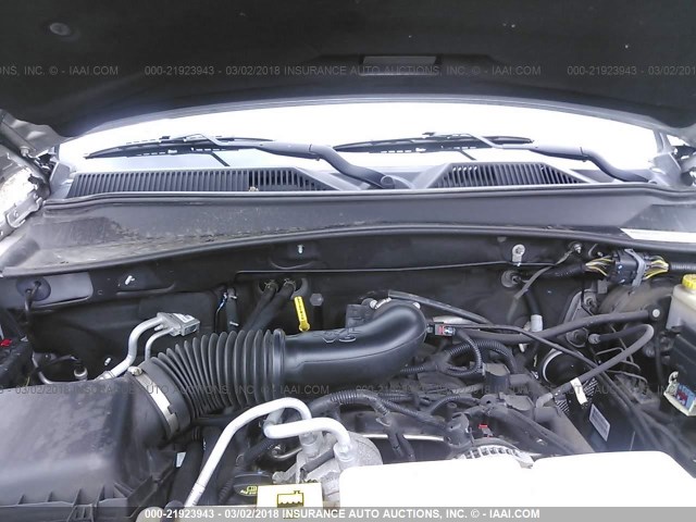 1C4PJMAK2CW148235 - 2012 JEEP LIBERTY SPORT 银色 照片 10