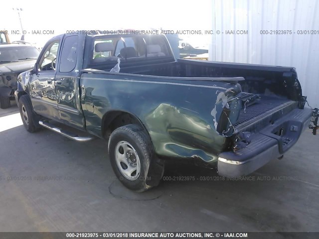 5TBRN34114S437529 - 2004 TOYOTA TUNDRA ACCESS CAB SR5 GREEN photo 3