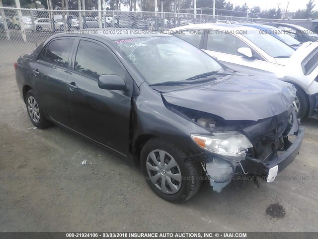 JTDBU4EE4A9107462 - 2010 TOYOTA COROLLA S/LE/XLE GRAY photo 1