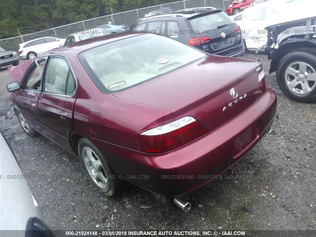 19UUA56643A072763 - 2003 ACURA 3.2TL 红色 照片 3