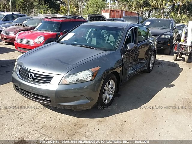 1HGCP26479A149268 - 2009 HONDA ACCORD LXP GRAY photo 2