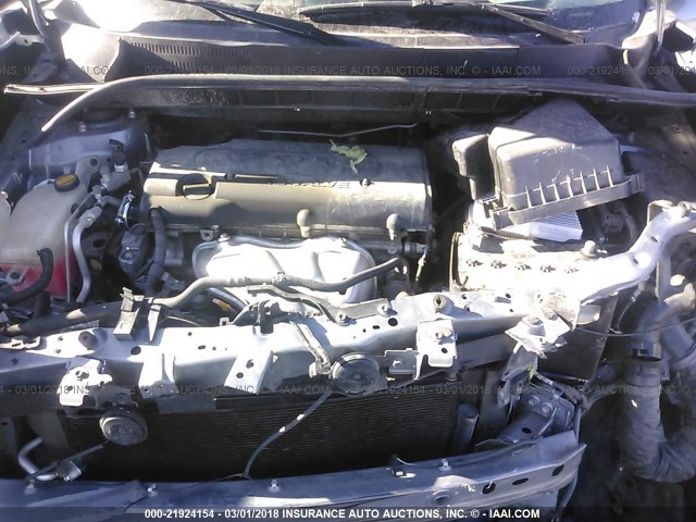 JTLZE4FE8CJ004626 - 2012 TOYOTA SCION XB ვერცხლისფერი ფოტო 10