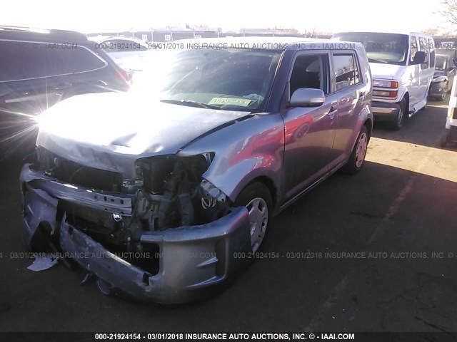 JTLZE4FE8CJ004626 - 2012 TOYOTA SCION XB ვერცხლისფერი ფოტო 2