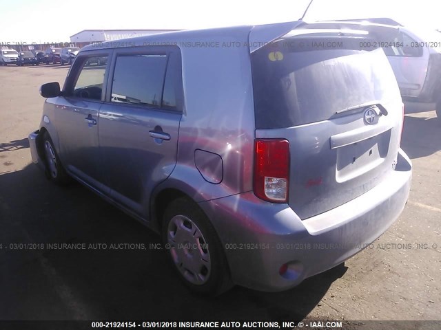 JTLZE4FE8CJ004626 - 2012 TOYOTA SCION XB ვერცხლისფერი ფოტო 3