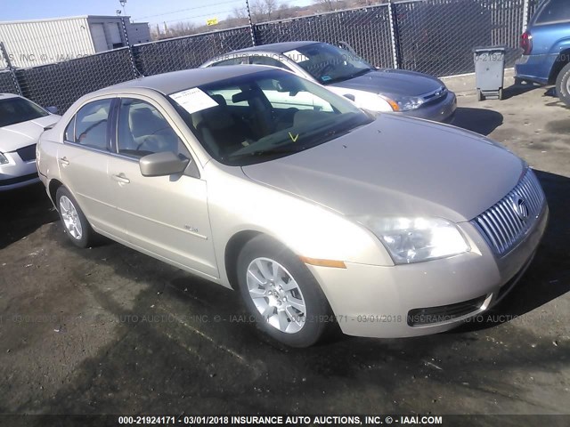 3MEHM07Z27R635497 - 2007 MERCURY MILAN TAN photo 1