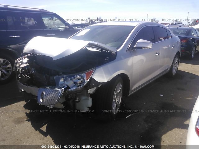 1G4GD5E31CF173963 - 2012 BUICK LACROSSE PREMIUM SILVER photo 2