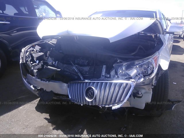 1G4GD5E31CF173963 - 2012 BUICK LACROSSE PREMIUM SILVER photo 6