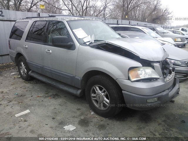 1FMPU16L93LC14350 - 2003 FORD EXPEDITION XLT SILVER photo 1