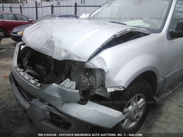 1FMPU16L93LC14350 - 2003 FORD EXPEDITION XLT SILVER photo 6