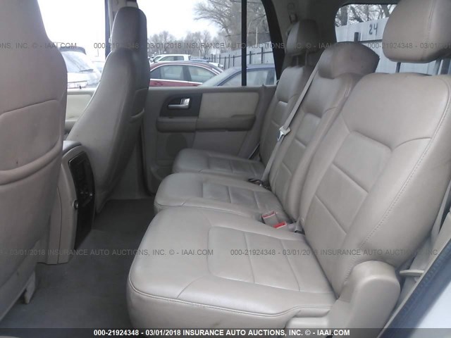 1FMPU16L93LC14350 - 2003 FORD EXPEDITION XLT SILVER photo 8