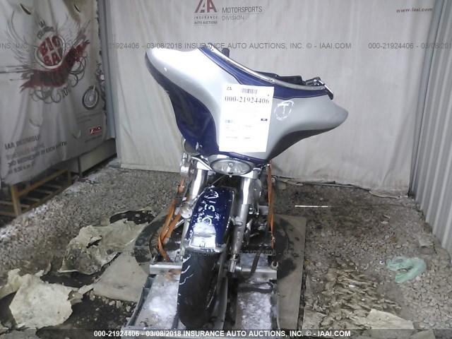 1HD1FCW136Y689643 - 2006 HARLEY-DAVIDSON FLHTCUI BLUE photo 5