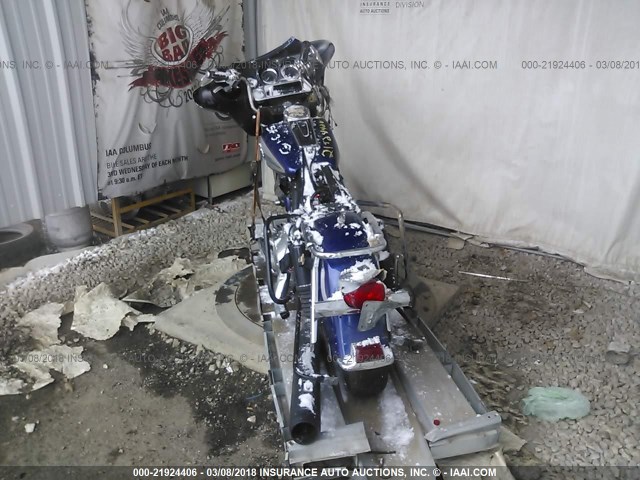 1HD1FCW136Y689643 - 2006 HARLEY-DAVIDSON FLHTCUI BLUE photo 6