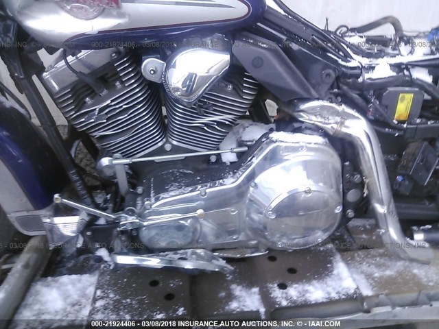1HD1FCW136Y689643 - 2006 HARLEY-DAVIDSON FLHTCUI BLUE photo 9