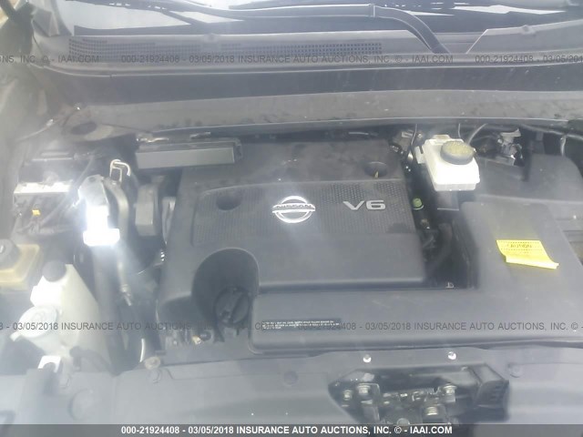 5N1AR2MN8DC633289 - 2013 NISSAN PATHFINDER S/SV/SL/PLATINUM BLACK photo 10