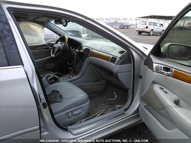 JTHBA30GX65161227 - 2006 LEXUS ES 330 SILVER photo 5