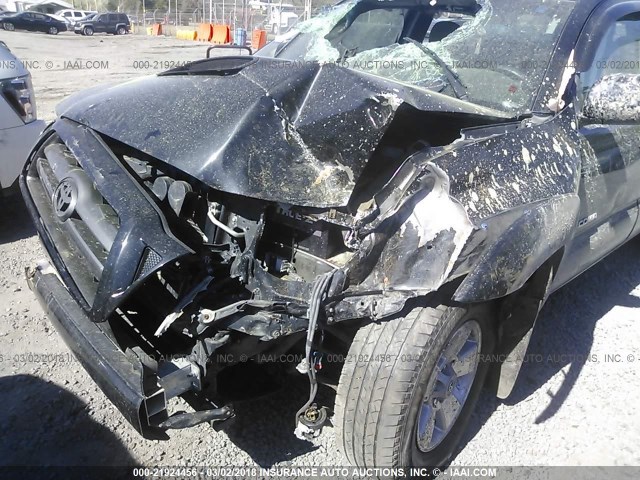 3TMLU42N49M023860 - 2009 TOYOTA TACOMA DOUBLE CAB შავი ფოტო 6