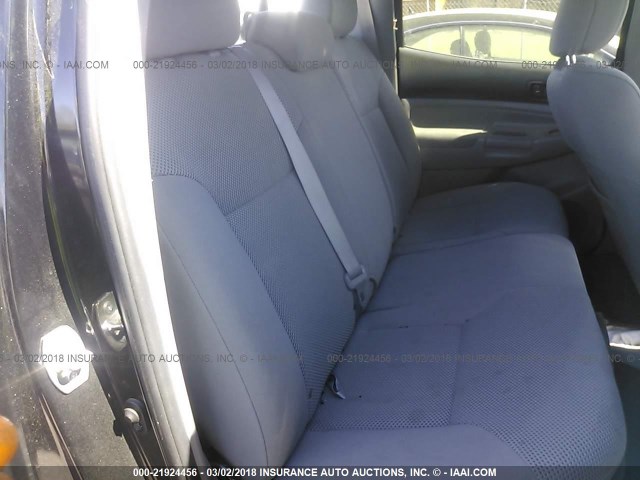 3TMLU42N49M023860 - 2009 TOYOTA TACOMA DOUBLE CAB შავი ფოტო 8