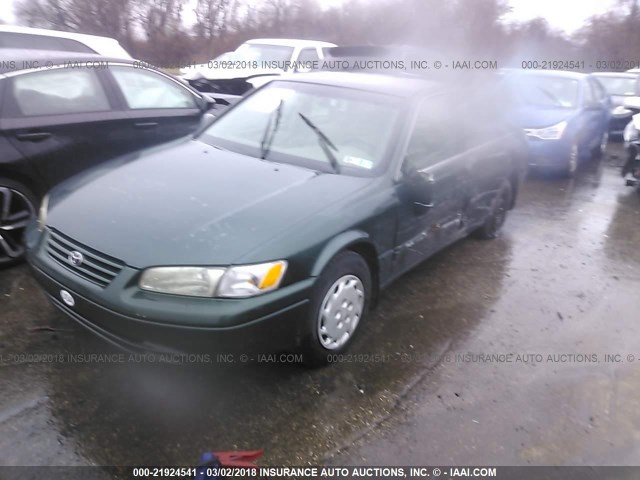 4T1BG22K9XU904491 - 1999 TOYOTA CAMRY CE/LE/XLE 绿色 照片 2