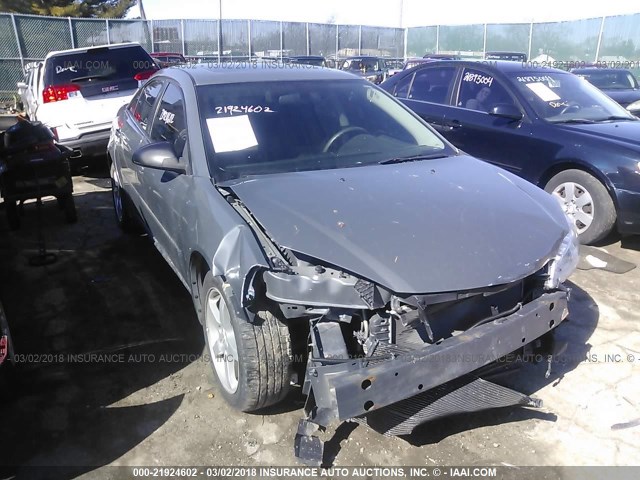 1G2ZG58N074268196 - 2007 PONTIAC G6 SE GRAY photo 1