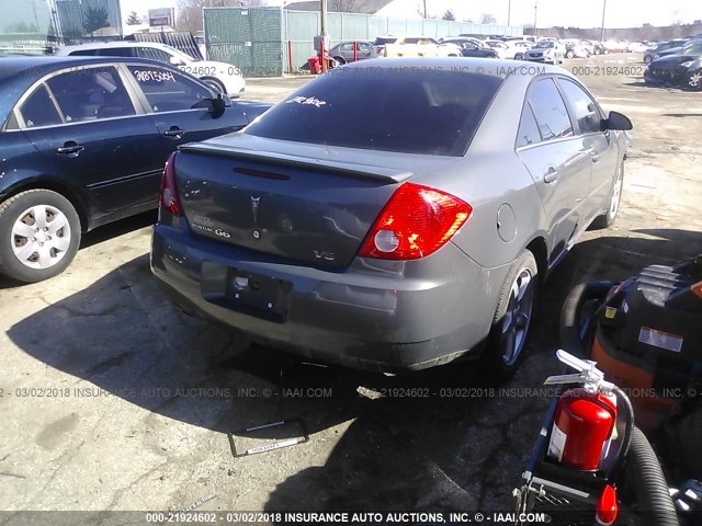 1G2ZG58N074268196 - 2007 PONTIAC G6 SE GRAY photo 4