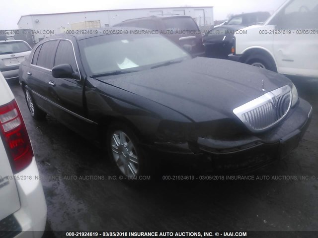 2LNBL8EV2BX751264 - 2011 LINCOLN TOWN CAR EXECUTIVE L BLACK photo 1
