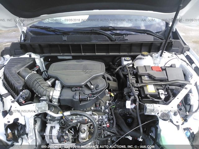 1GKKNMLS7HZ325870 - 2017 GMC ACADIA SLT-1 Biały zdjęcie 10