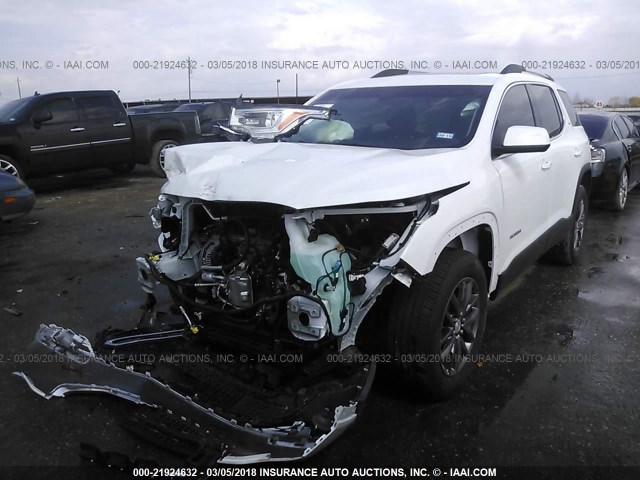 1GKKNMLS7HZ325870 - 2017 GMC ACADIA SLT-1 Biały zdjęcie 2