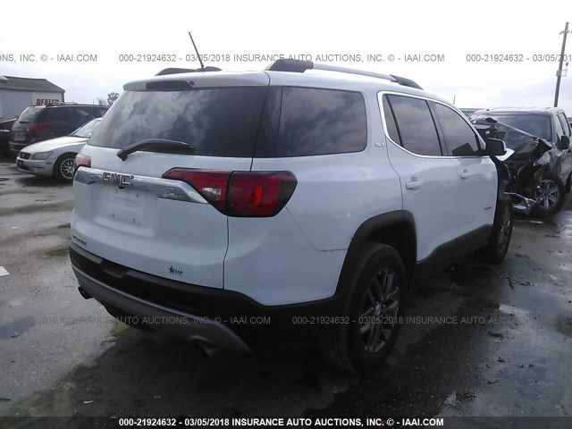 1GKKNMLS7HZ325870 - 2017 GMC ACADIA SLT-1 Biały zdjęcie 4