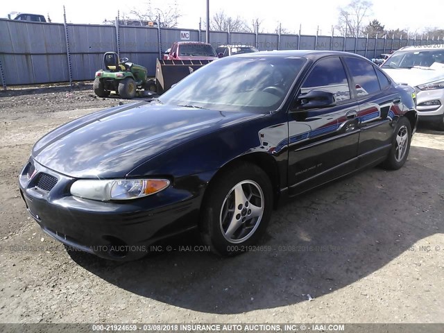 1G2WP52K32F166275 - 2002 PONTIAC GRAND PRIX GT BLACK photo 2