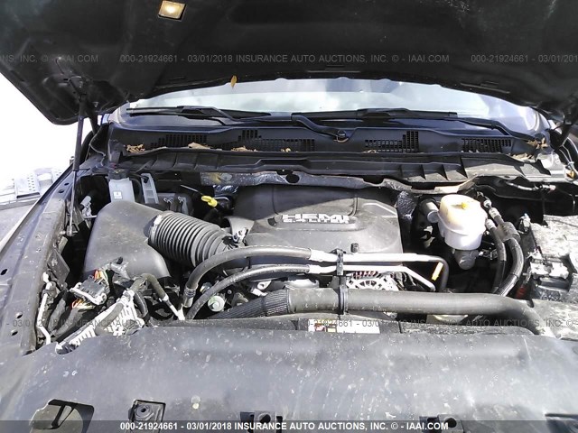 3C6UR5DJ1HG606896 - 2017 RAM 2500 SLT GRAY photo 10