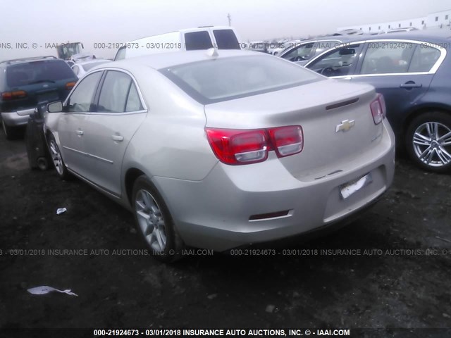 1G11C5SAXDF272856 - 2013 CHEVROLET MALIBU 1LT 白色 照片 3