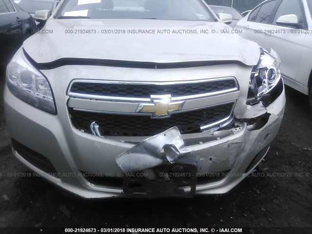 1G11C5SAXDF272856 - 2013 CHEVROLET MALIBU 1LT 白色 照片 6