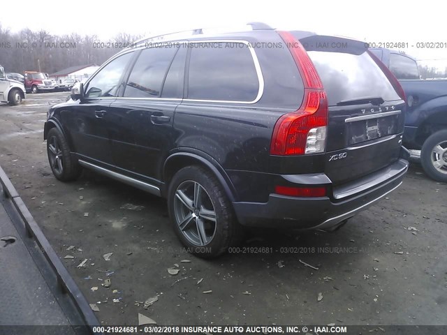 YV4CT982691504443 - 2009 VOLVO XC90 BLACK photo 3