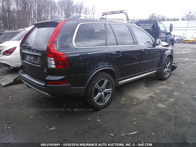 YV4CT982691504443 - 2009 VOLVO XC90 BLACK photo 4