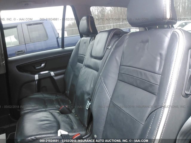 YV4CT982691504443 - 2009 VOLVO XC90 BLACK photo 8