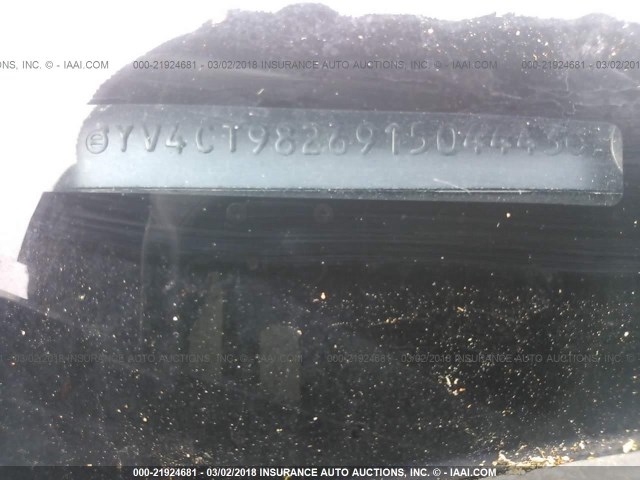 YV4CT982691504443 - 2009 VOLVO XC90 BLACK photo 9