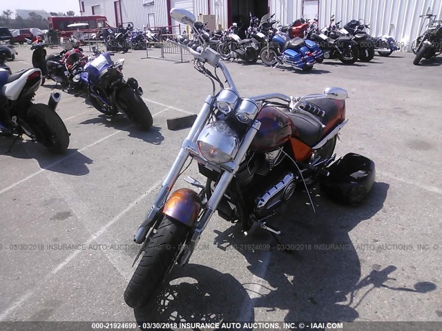 5VPHB26L573004663 - 2007 VICTORY MOTORCYCLES HAMMER CALIFORNIA ORANGE photo 2
